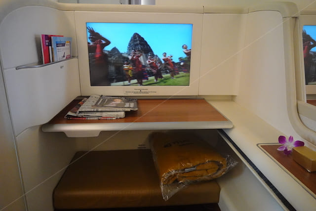 タイ航空　ファーストクラス
